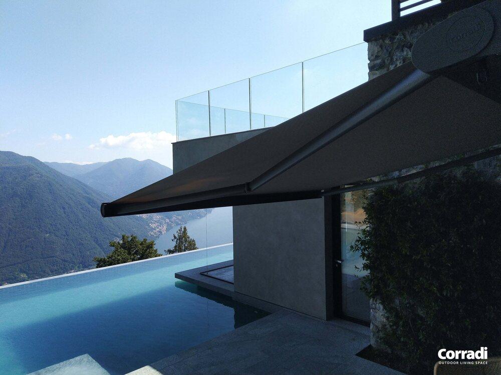 Pensilina per esterni