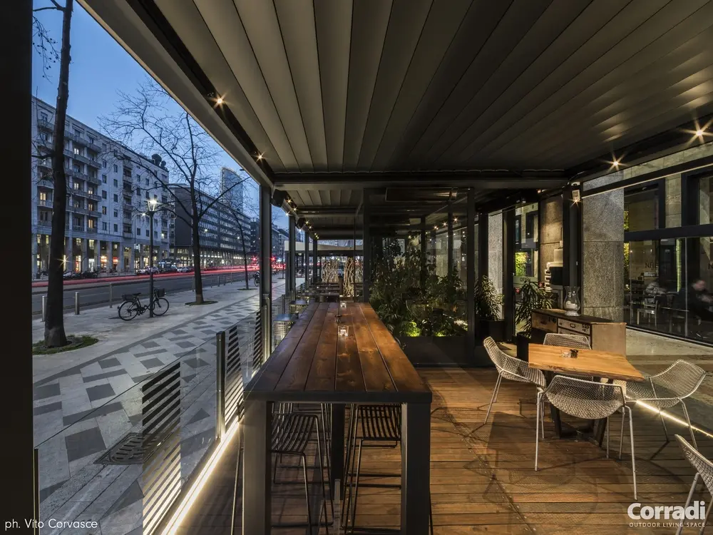 Bioclimatics Maestro Pergola bioclimatica per locali