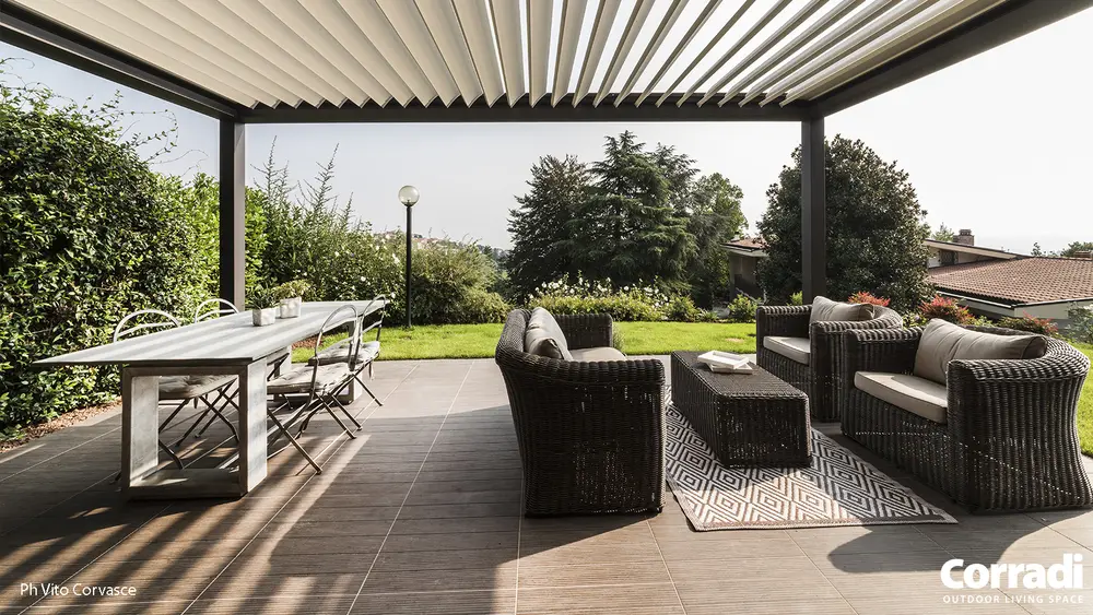 Bioclimatics Maestro veranda bioclimatica automatizzata