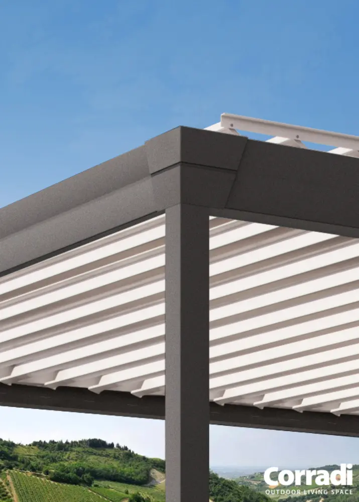 Eteria pergola bioclimatica su misura