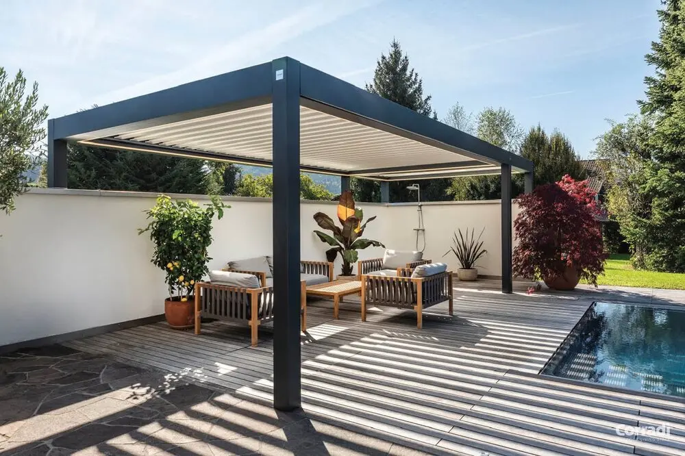 Imago® Pergola Bioclimatica bicolore su misura