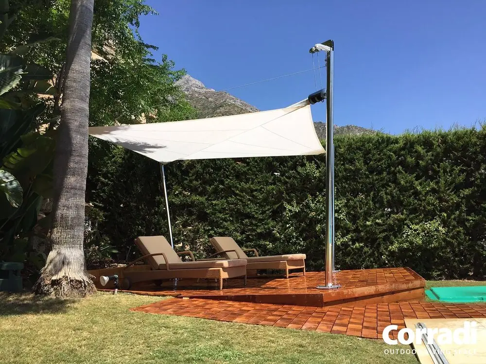 Maestrale vela da giardino triangolare