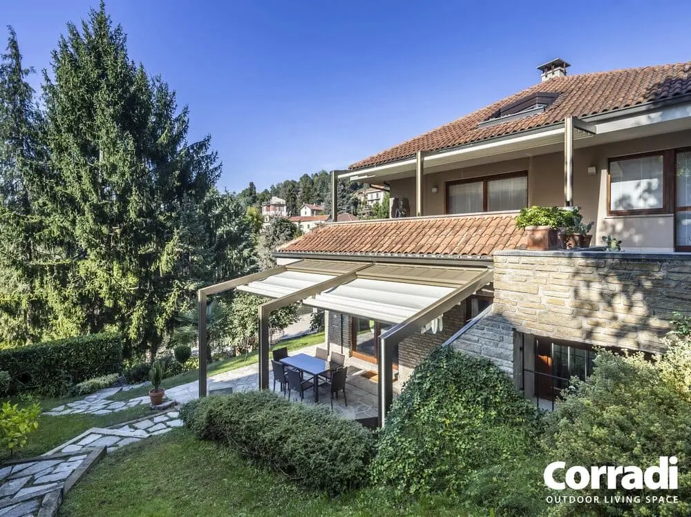 Millenium ® Celeb pergola inclinata da giardino