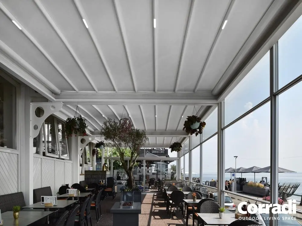 Pergotenda ® Maestro pergola su misura con luci led integrate